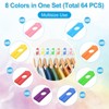 Unique Bargains Closet Sorting Separator Hanging Clothes Dividers Label 40 Pcs 8 Sizes - 3 of 3