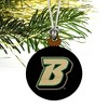 Binghamton University Logo Mini Small Tiny Wood Christmas Tree Holiday Ornament - 3 of 4