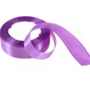 Unique Bargains Ribbons for Crafts Satin Multipurpose for Gift Wedding & Hair Accessories Polyester 866.14"x0.98" 1 Pc - 4 of 4