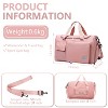 30L Duffle Bag with Shoes Compartment, Travel Duffel Bags Carry on Weekender Backpack for Men Women, Travel Bag Water Repellent & Tear Resistant - 3 of 4
