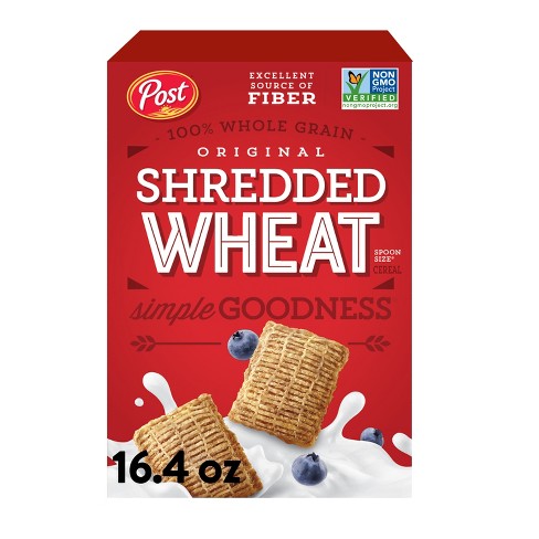 Shredded Wheat Spoon Size Breakfast Cereal - 16.4oz - Post : Target