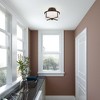 Livex Lighting Wesley 2 - Light Semi-Flush Mount in  Bronze - 4 of 4