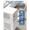8,000 BTU Portable Air Conditioner 3-in-1 Quiet AC Unit for Large Room, Campervan, Office, and Temporary Spaces - 3 of 4