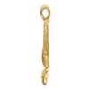 Black Bow Jewelry 14k Yellow Gold Filigree Egyptian Nefertiti Pendant - 2 of 4