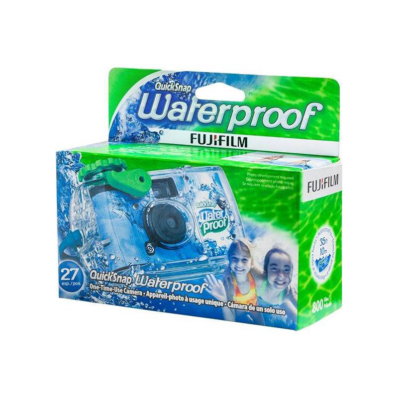 Fujifilm Quicksnap Waterproof Camera - Aqua Blue, 5 of 7