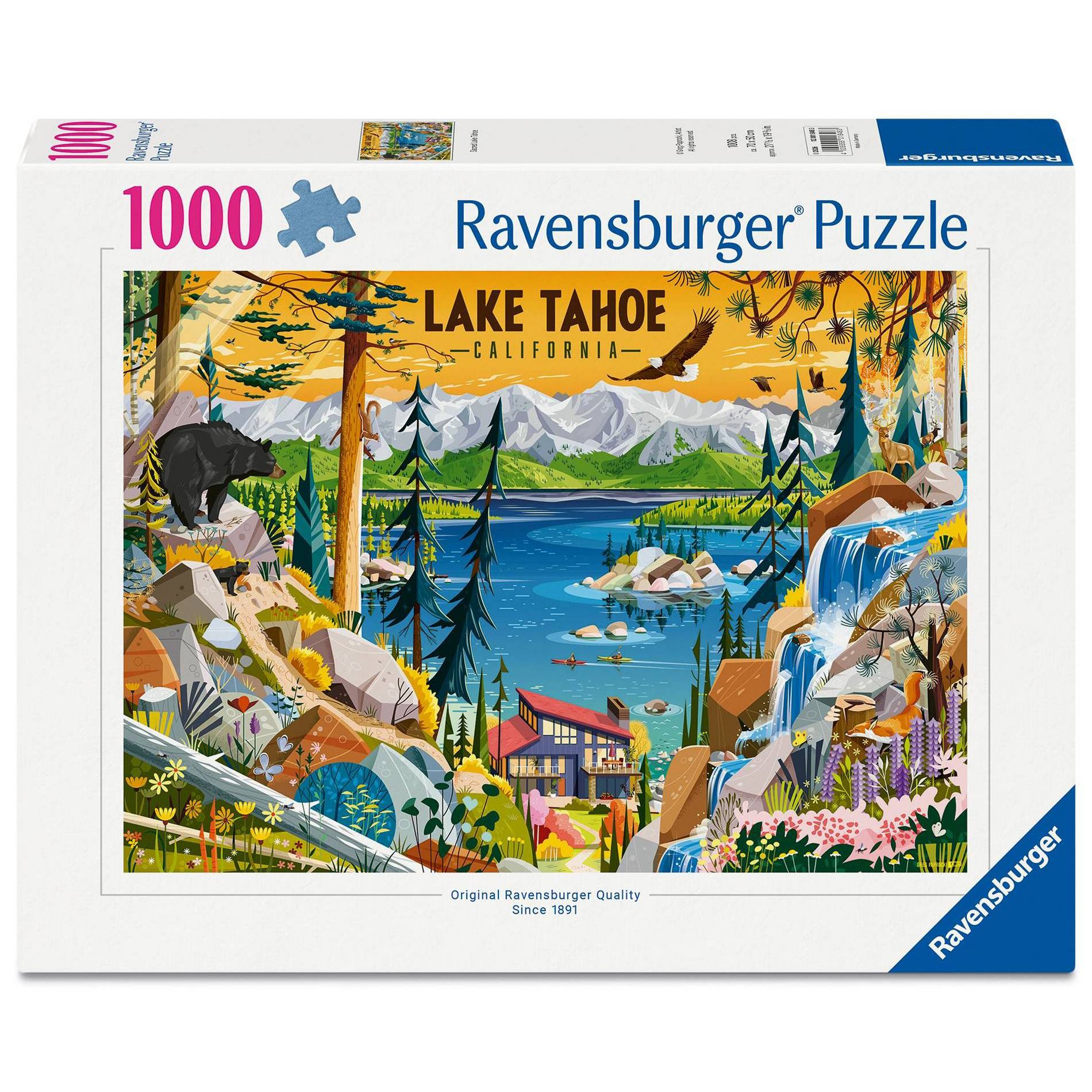 Ravensburger Sacred Lake Tahoe Jigsaw Puzzle - 1000pc