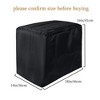 Akefit Ice Maker Cover Waterproof Dustproof Protective Black 15in - 2 of 4