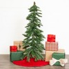 Transpac Artificial 47 in. Green Christmas Queen Cypress Tree - 2 of 3