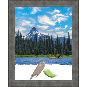 Amanti Art Forged Pewter Wood Picture Frame - 1 of 4