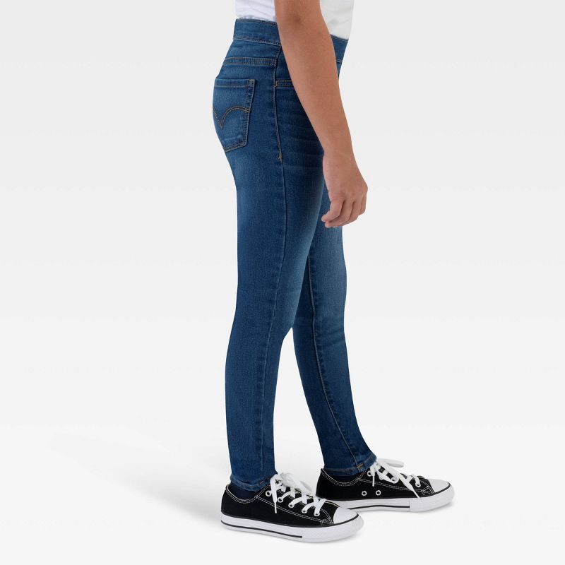 Levi's® Girls' Pull-On Mid-Rise Jeggings, 6 of 11