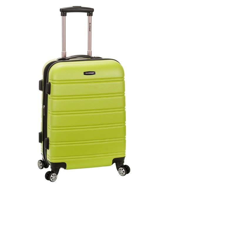 Rockland Melbourne Expandable Hardside Carry On Spinner Suitcase, 1 of 13