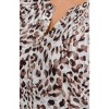 Women's Animal Print Button Down Blouse Plus - PerSeption Concept - 3 of 3