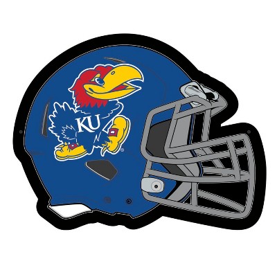 Evergreen Ultra-Thin Edgelight LED Wall Decor, Helmet, University of Kansas- 19.5 x 15 Inches Made In USA