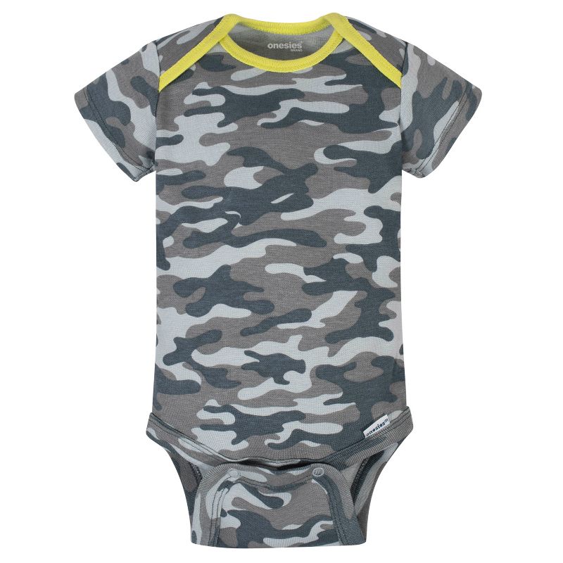 Onesies Brand Baby Boys' 8-Pack Short Sleeve Mix & Match Bodysuits, 2 of 10