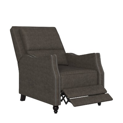 Lee Press-Back Recliner Chair Distressed Gray - ProLounger