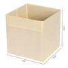 Unique Bargains Shelves Closet Fabric Storage Bin for Organizing Clothes Books 1 Pc - image 4 of 4