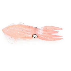 Collectible Wildlife Gifts | Squid Toy, Big Fin Reef Squid,  Ocean, Pink,  Realistic Rubber Figure, Model, Animal, Hand Painted  8"  CH099 BB87 - 1 of 4