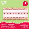 Treasures Gifted Strawberry Shortcake Tablecloth - 54in x 108in Table Cloth - Strawberry Shortcake Birthday Party Decorations - 2 of 4