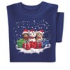 Collections Etc Cute Santa Snowy Kittens Short Sleeve Graphic Tee - 4 of 4