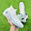 Probe Hues Kids Soccer Cleats, Boys and Girls Athletic Outdoor Football Shoes - 3 of 3