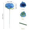 Unique Bargains Artificial Silk Real Touch Durable Artificial Flowers 25 Pc - 2 of 4