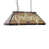 Chloe Lighting Innes Mission 3 Light Blackish Bronze Island Pendant 28" Wide - 2 of 4