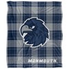Monmouth University Campus Plaid Spirit Silky Touch Super Soft Throw Blanket 50x60 - 2 of 4