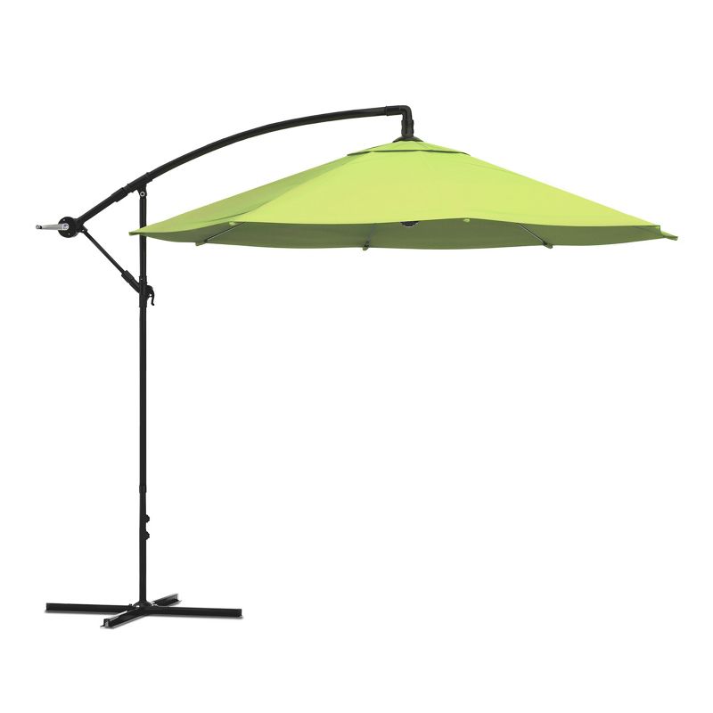 Nature Spring Offset Patio Umbrella - 10' Lime Green, 1 of 6