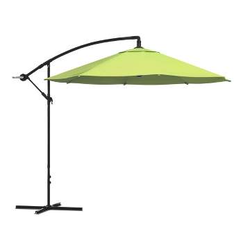Nature Spring Offset Patio Umbrella - 10' Lime Green