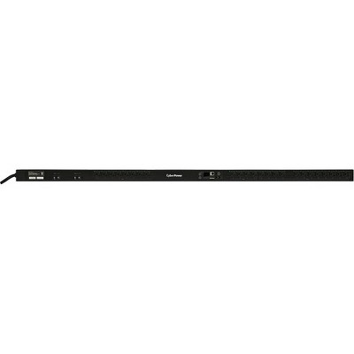 CyberPower PDU81102 24-Outlet PDU - Switched Metered-by-Outlet - NEMA L5-30P - 24 x NEMA 5-20R - 120 V AC - Network (RJ-45) - 0U - Rack Mount