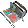 Wallet for Women RFID Blocking Leather Large Capacity Credit Card Holder Ladies Phone Clutch - 2 of 4