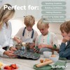 Ultimate Baking Kit for Kids - Kids Baking Set with Child Sized Utensils - Includes Apron, Oven Mitts, Silicone Mats & Liners - Cooking Set for Kids - 4 of 4