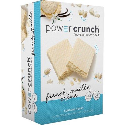 Power Crunch Protein Energy Bar - French Vanilla Creme - 5pk/7oz