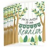 Big Dot of Happiness Family Tree Reunion - Fill In Family Gathering Party Invitations (8 count) - 2 of 4