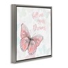Stupell Industries Follow Your Dreams Pink Butterfly, 18" x 18" - 3 of 4