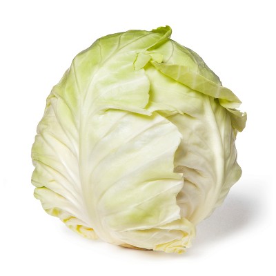 Organic Green Cabbage - each