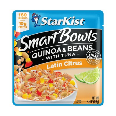 StarKist Smart Bowls Tuna Quinoa & Beans Latin Citrus - 4.5oz