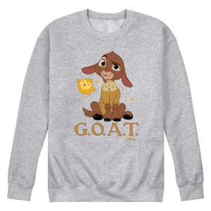 Men's - Disney - Valentino The GOAT Graphic Fleece Sweatshirt - 1 of 4
