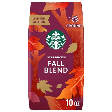 Starbucks Fall Blend Medium Roast Ground Coffee - 10oz