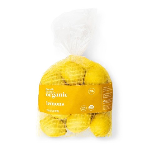 Organic Lemons - 2lb - Good & Gather™ : Target