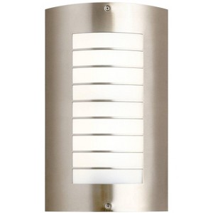 Kichler Newport 15 1/4" High Nickel Outdoor Wall Light - 1 of 1
