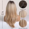 Jessie's Wig 23 Inch Straight Wig Synthetic Wig Linen Gradient 1 Pc/Pack - 4 of 4