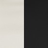 Martha Stewart Lily Pond Set of 2 Indoor-Outdoor Patio Accent Chairs with Steel Frames in Black with Cream All-Weather Cushions - 4 of 4