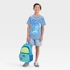 Boys' Stitch Graphic Short Sleeve T-Shirt - Blue - 4 of 4