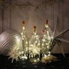 LumaBase Battery-Operated Cork with Fairy String Lights, Warm White - Set of 6 - 2 of 4