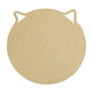 Unique Bargains Cotton Rope Cat Scratcher Mat - 1 of 4