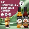Syruvia Coffee Flavors Variety Pack: French Vanilla & Brown Sugar Cinnamon 25.4 fl oz Syrup - 2 of 4