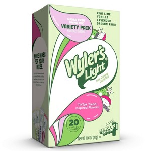 Wyler's Light Watertok Flavors Variety Sugar-Free Drink Mix - 20ct - 1 of 4