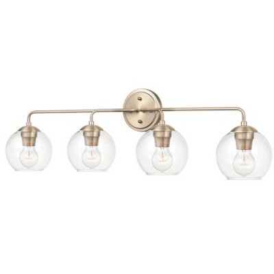 Millennium Lighting 4 - Light Vanity in  Modern Gold