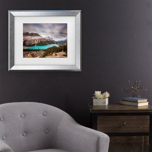 Trademark Fine Art Pierre Leclerc Moody Peyto Lake Matted Framed Art - 1 of 4